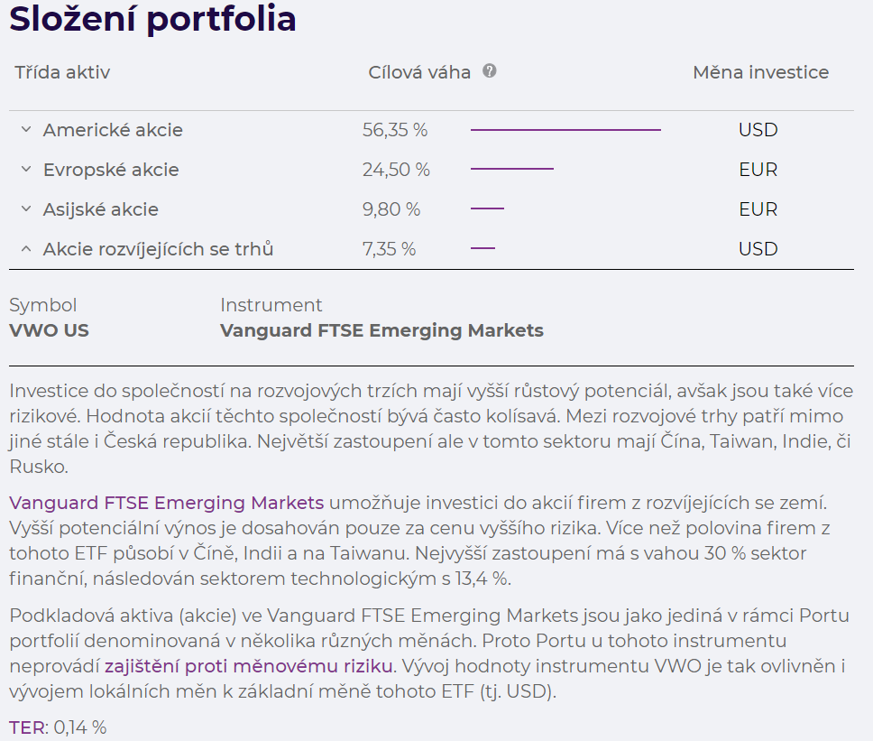 portfolio portu priklad