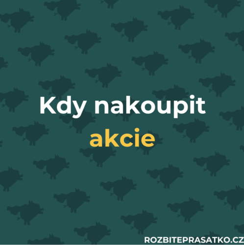 kdy nakoupit akcie