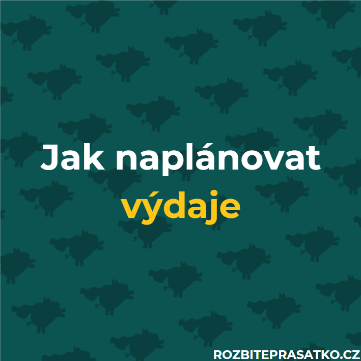 jak náplanovat výdaje