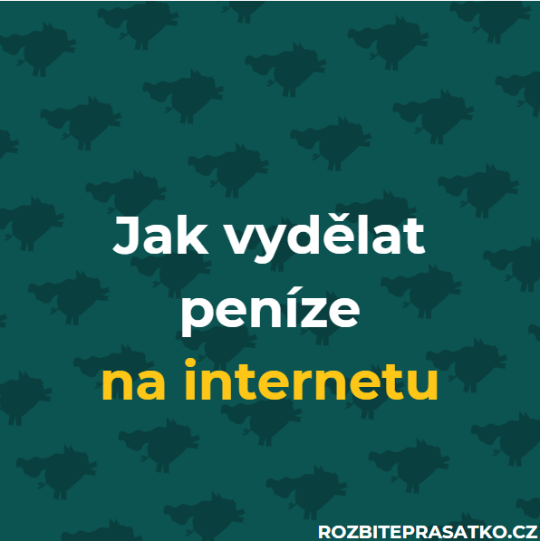 jak vydělat peníze na internetu